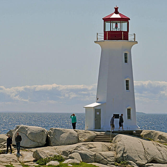 Peggy's Cove an der Lighthouse Route