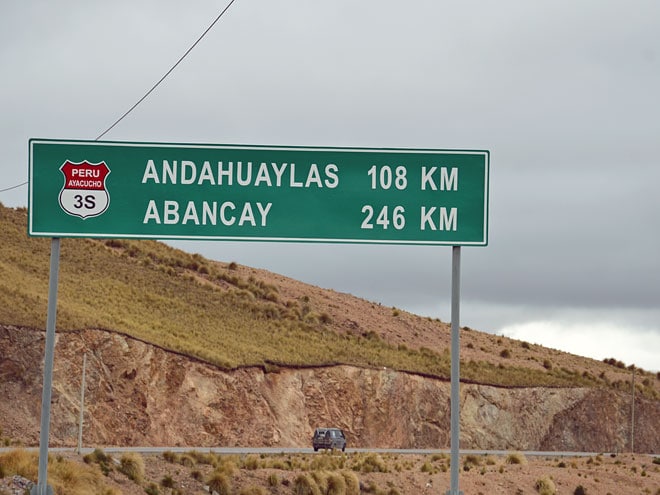 Andahuaylas in Peru Andahuaylas in Peru