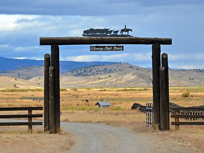 Unterwegs von Boise nach Burns in Oregon Von Boise nach Burns