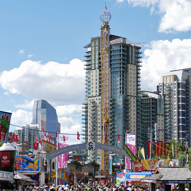 Stampede Park in Calgary