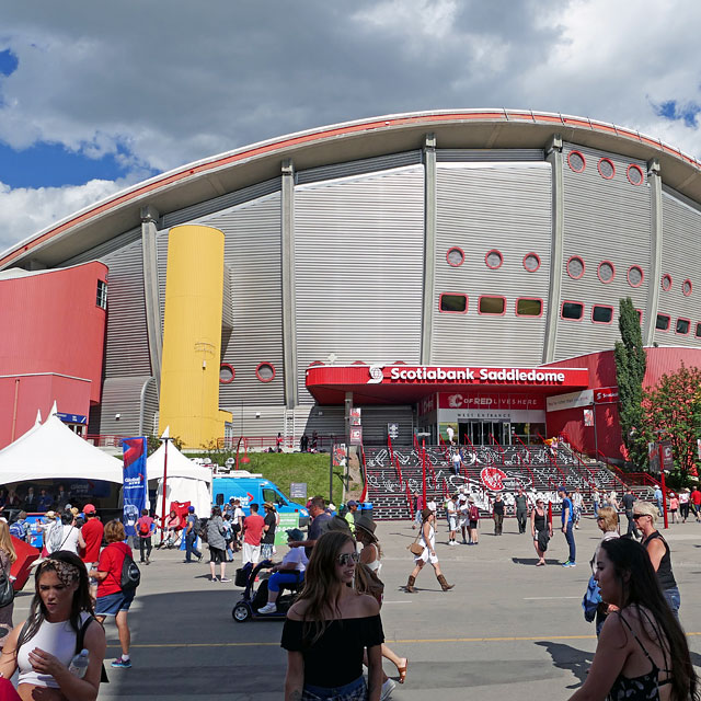 Der Scotiabank Saddledome in Calgary