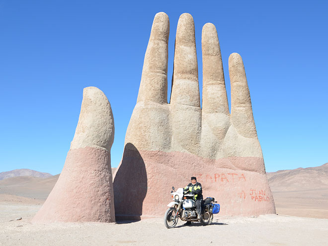 Von Antofagasta nach Chanaral in Chile Chañaral in Chile