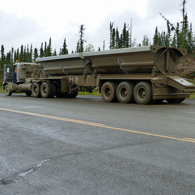 Unterwegs nach Coldfoot in Alaska