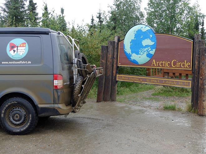 Tour von Fairbanks nach Coldfoot in Alaska Coldfoot in Alaska