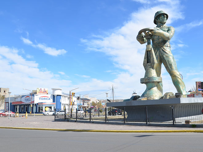 Von Puerto San Julian zum patagonischen Comodoro Rivadavia in Argentinien Comodoro Rivadavia in Argentinien