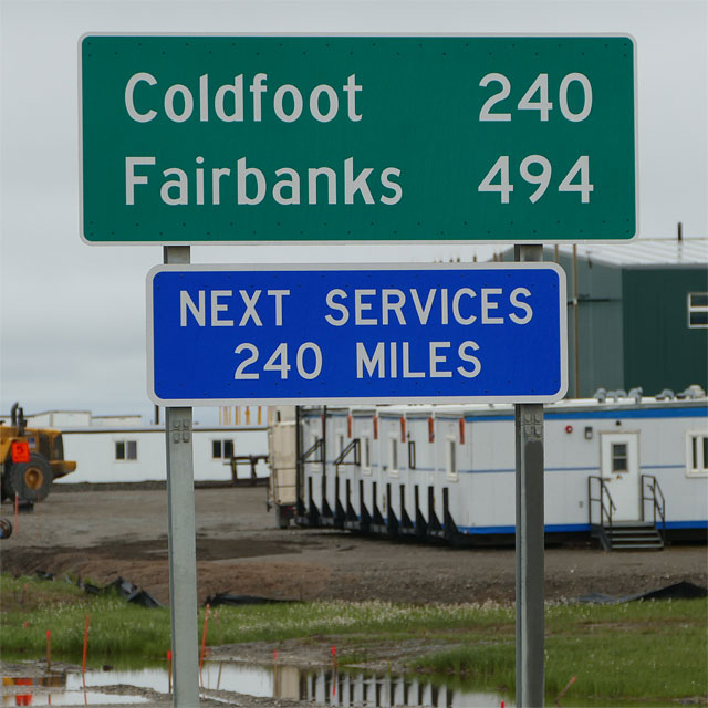 Dalton Highway in Alaska