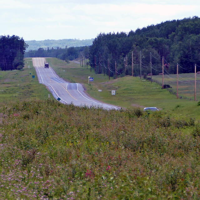 Unterwegs nach Dawson Creek in British Columbia