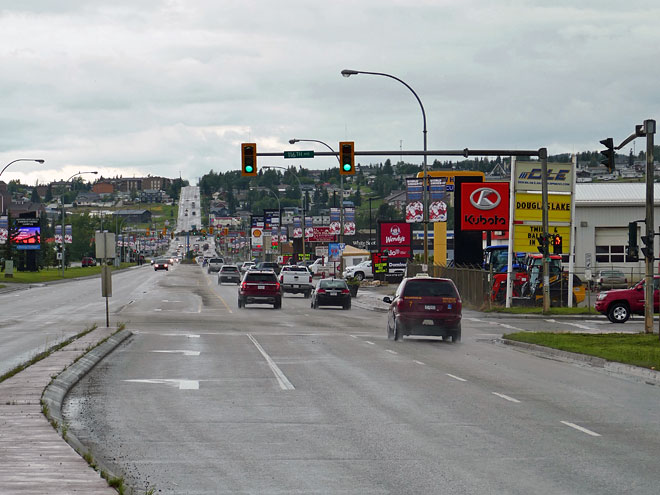 Tour nach Dawson Creek in der kanadischen Provinz British Columbia Dawson Creek in British Columbia