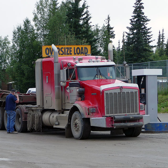 Unterwegs nach Deadhorse und Prudhoe Bay in Alaska