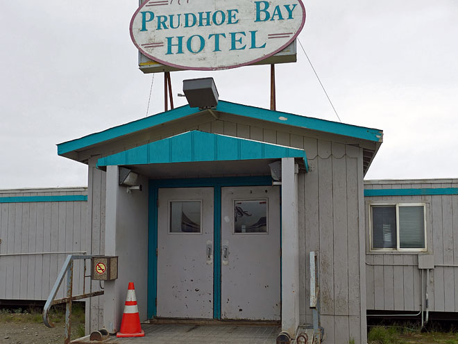 Am nördlichsten Ort unserer Panamericana Reise in Prudhoe Bay angekommen Deadhorse in Alaska