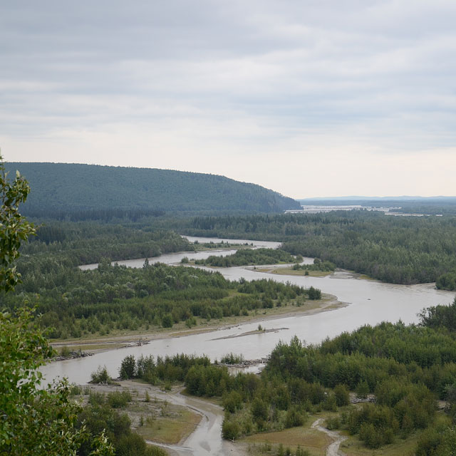 Unterwegs nach Fairbanks in Alaska