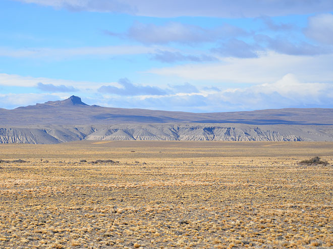 Von Perito Moreno nach Gobernador Gregores in Argentinien Gobernador Gregores in Argentinien
