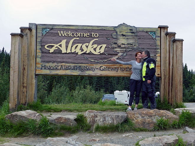 Tour von Tok nach Haines Junction in Yukon Haines Junction in Yukon