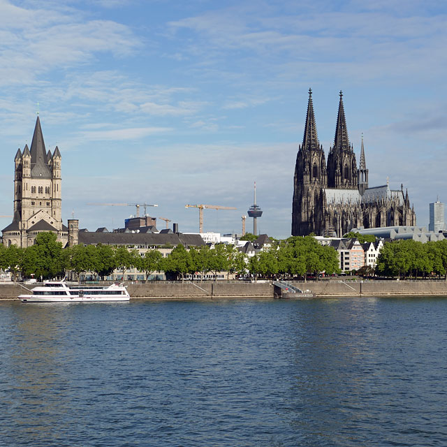 Blick auf den Kölner Dom