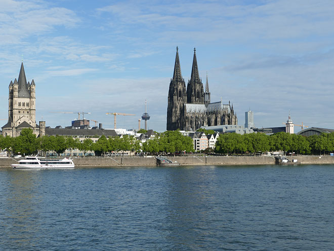Erste Eindrücke nach der Panamericana aus Köln am Rhein Impressionen aus Köln