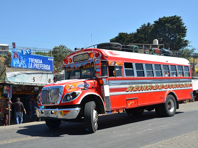 Unterwegs zum Lago de Atitlán in Guatemala Lago de Atitlán