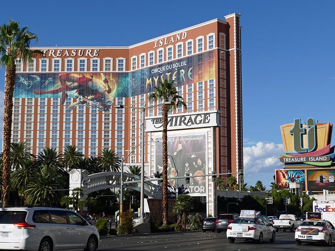 Unterwegs vom Death Valley nach Las Vegas in Nevada Las Vegas