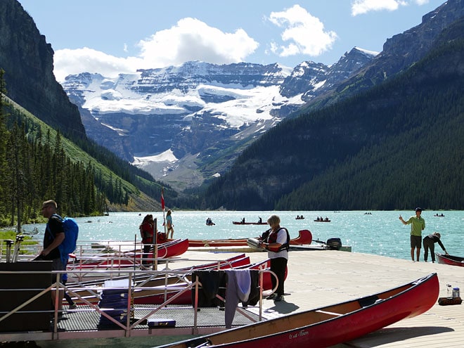 Tour durch den Nationalpark Banff in der kanadischen Provinz Alberta Mosquito Creek