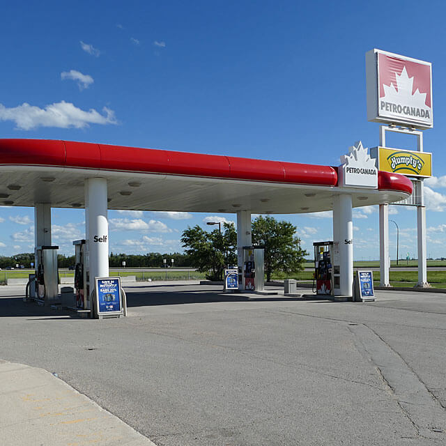 Unterwegs nach Portage la Prairie in Manitoba