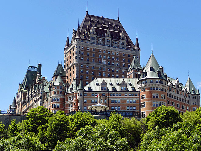 Québec City, die französischste Stadt in Kanadas Osten Quebec City im Osten Kanadas