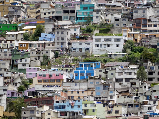 Von Otavalo nach Quito in Ecuador Quito in Ecuador