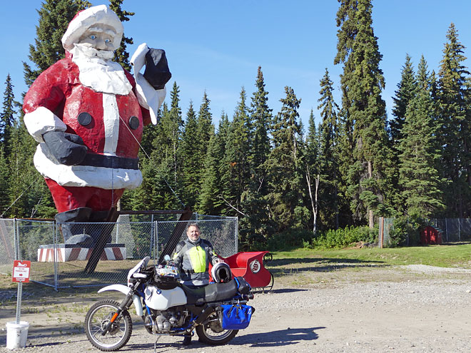 Unterwegs von Fairbanks nach Tok in Alaska Tok in Alaska
