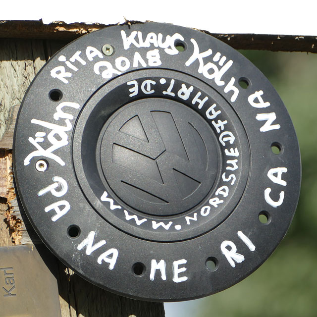 Sign Forest Park in Watson Lake