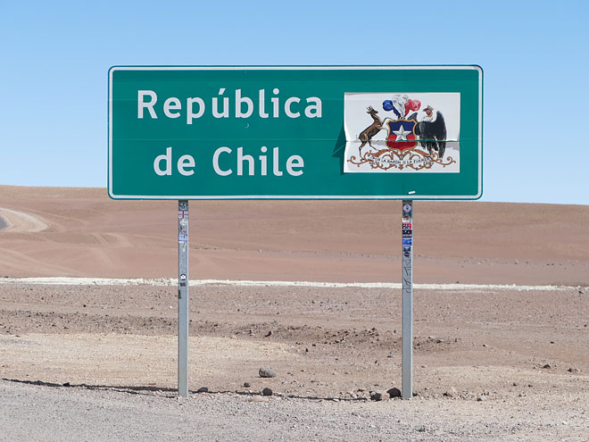 Vom bolivianischen Licancabur nach San Pedro de Atacama in Chile San Pedro de Atacama in Chile