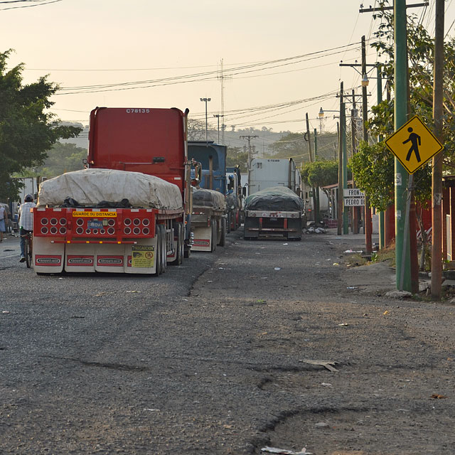 Grenzübergang Guatemala / El Salvador