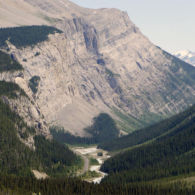 Sunwapta Falls im Jasper Nationalpark