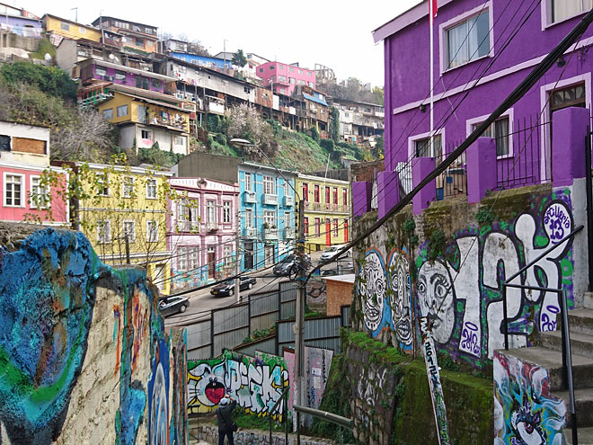 Von Ovalle nach Valparaiso in Chile Valparaiso in Chile