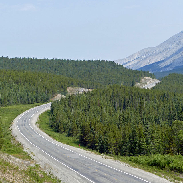 Unterwegs nach Watson Lake in Yukon